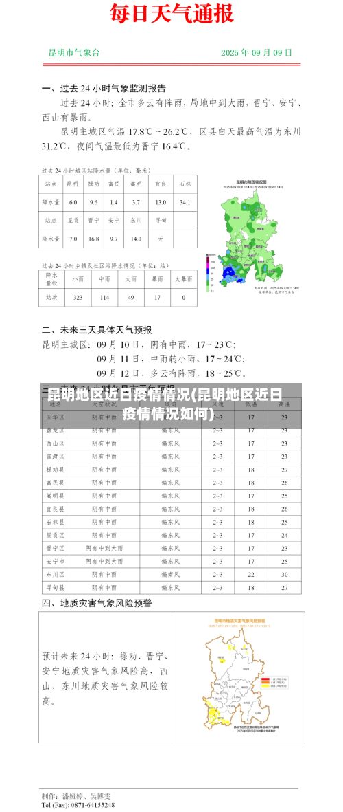 昆明地区近日疫情情况(昆明地区近日疫情情况如何)-第2张图片