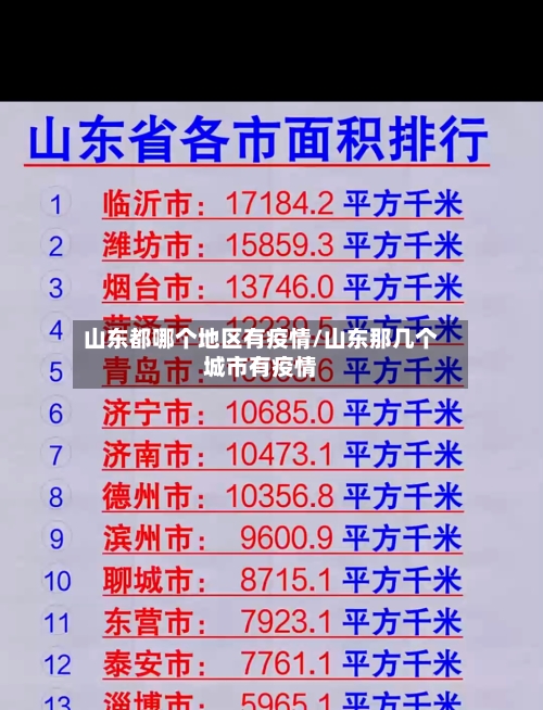 山东都哪个地区有疫情/山东那几个城市有疫情-第2张图片