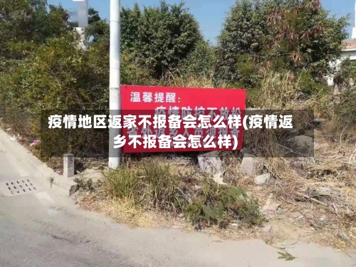 疫情地区返家不报备会怎么样(疫情返乡不报备会怎么样)-第2张图片