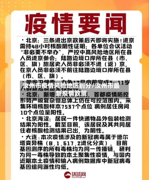 汝州市疫情风险地区划分/汝州市最新疫情政策