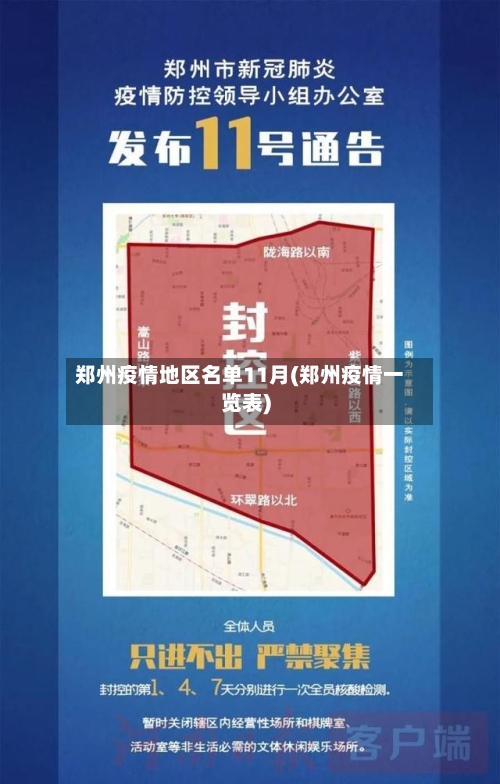 郑州疫情地区名单11月(郑州疫情一览表)