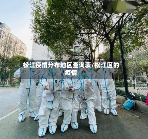 松江疫情分布地区查询表/松江区的疫情-第3张图片