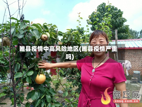 睢县疫情中高风险地区(睢县疫情严重吗)-第2张图片