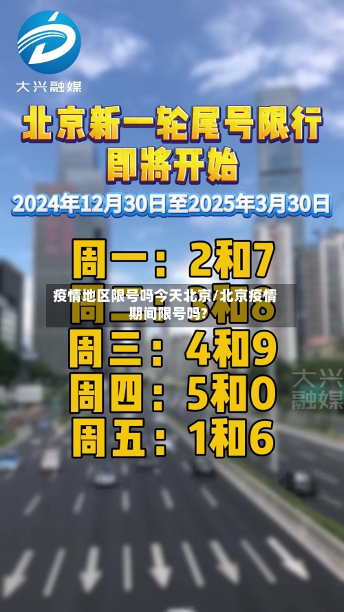 疫情地区限号吗今天北京/北京疫情期间限号吗?-第3张图片