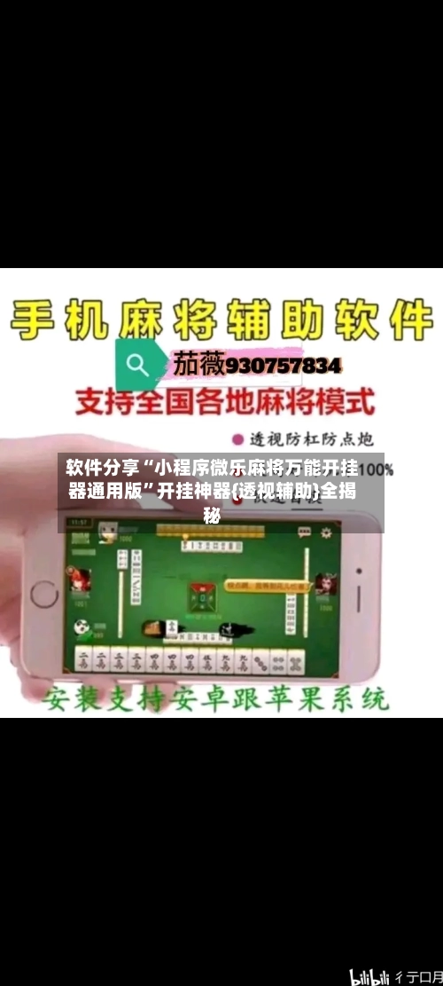软件分享“小程序微乐麻将万能开挂器通用版”开挂神器{透视辅助}全揭秘-第3张图片