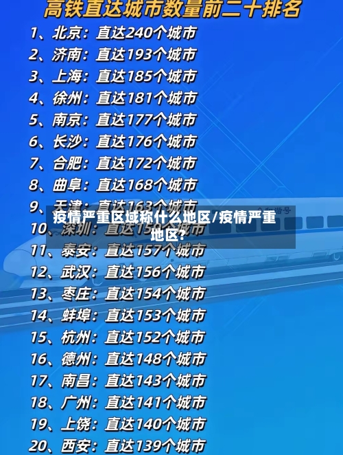 疫情严重区域称什么地区/疫情严重地区?
