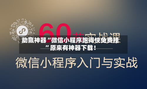 助赢神器“微信小程序跑得快免费挂”原来有神器下载！-第2张图片