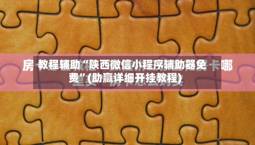 教程辅助“陕西微信小程序辅助器免费”(助赢详细开挂教程)-第2张图片