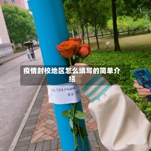 疫情封校地区怎么填写的简单介绍
