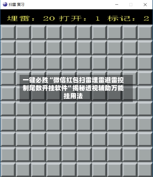 一键必胜“微信红包扫雷埋雷避雷控制尾数开挂软件”揭秘透视辅助万能挂用法-第2张图片