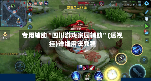 专用辅助“四川游戏家园辅助”(透视挂)详细用法教程