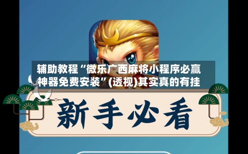 辅助教程“微乐广西麻将小程序必赢神器免费安装”(透视)其实真的有挂-第3张图片