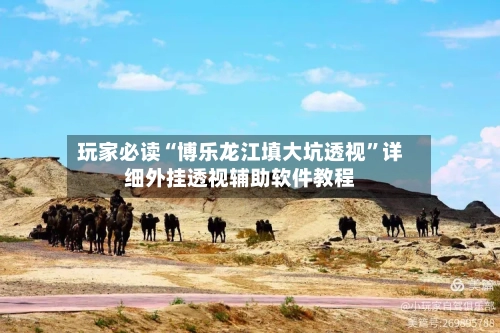 玩家必读“博乐龙江填大坑透视	”详细外挂透视辅助软件教程-第2张图片