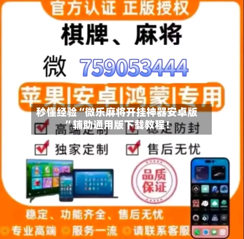 秒懂经验“微乐麻将开挂神器安卓版	”辅助通用版下载教程！-第2张图片