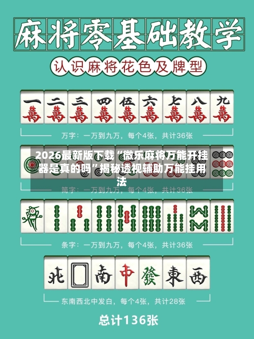 2026最新版下载“微乐麻将万能开挂器是真的吗”揭秘透视辅助万能挂用法-第3张图片
