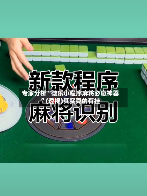 专家分析“微乐小程序麻将必赢神器”(透视)其实真的有挂