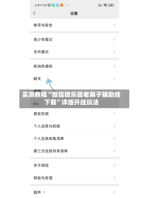 实测教程“微信微乐捉老麻子辅助挂下载”详细开挂玩法-第3张图片