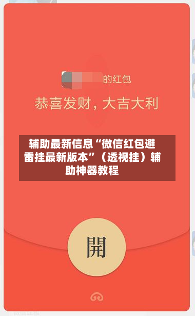 辅助最新信息“微信红包避雷挂最新版本”（透视挂）辅助神器教程-第2张图片