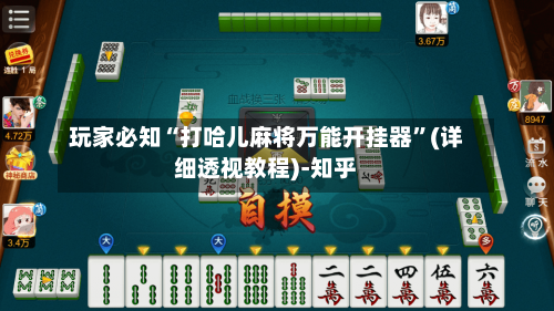 玩家必知“打哈儿麻将万能开挂器	”(详细透视教程)-知乎-第2张图片