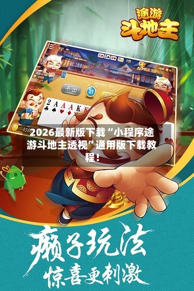 2026最新版下载“小程序途游斗地主透视	”通用版下载教程！-第2张图片