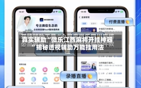 真实辅助“微乐江西麻将开挂神器	”揭秘透视辅助万能挂用法-第2张图片