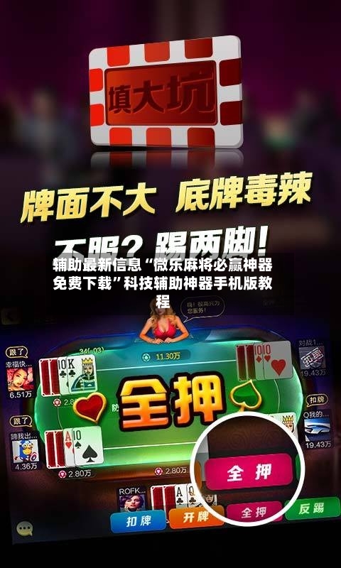 辅助最新信息“微乐麻将必赢神器免费下载”科技辅助神器手机版教程-第3张图片