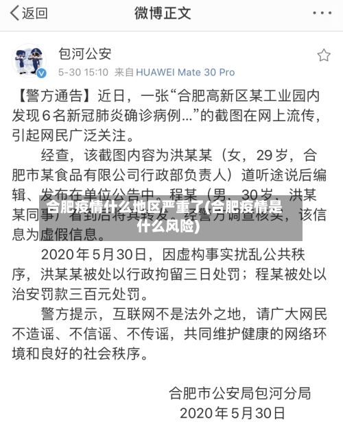 合肥疫情什么地区严重了(合肥疫情是什么风险)-第2张图片